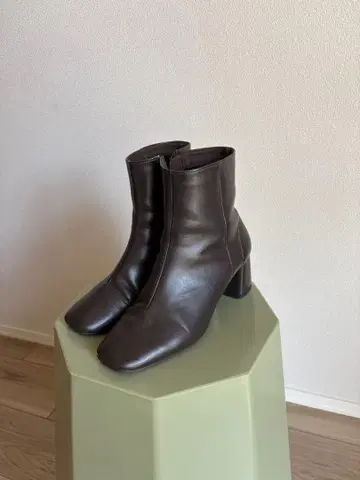 STUDIOUS 부츠 다크 브라운 사이즈 1