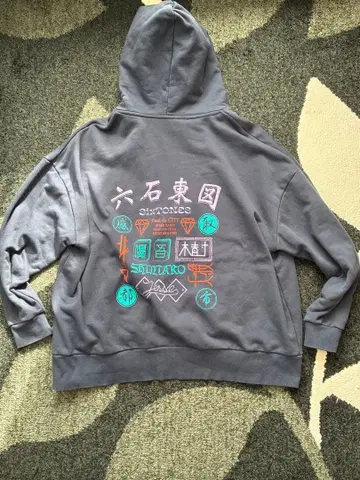 SixTONES 스트랩 후드티 후디 Feel da CITY