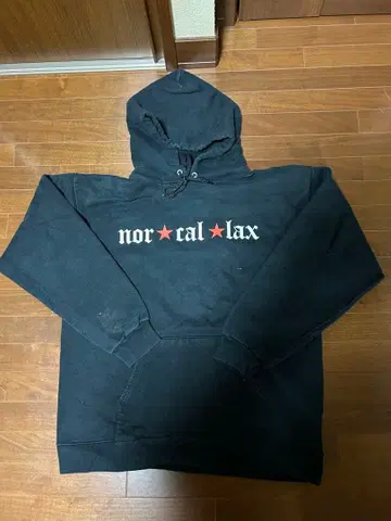 구제 nor cal lax 후드티 블랙 M 인디 산타크루즈