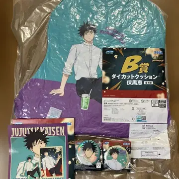 주술회전 세가 럭키 쿠지 Fun!Fun!Fun! 블랙 메구미 4종 세트