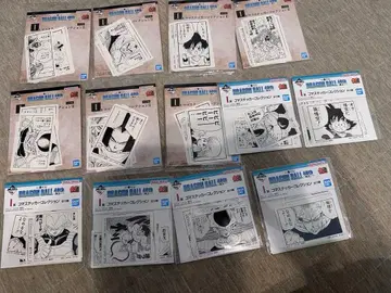 드래곤볼 시계 부품 스티커 컬렉션