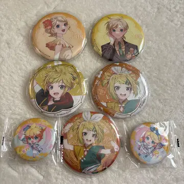 카가미네 린 렌 캔뱃지 6개 세트