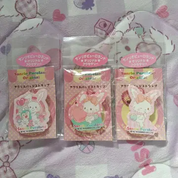 위시미멜 아크릴 배지 스트랩