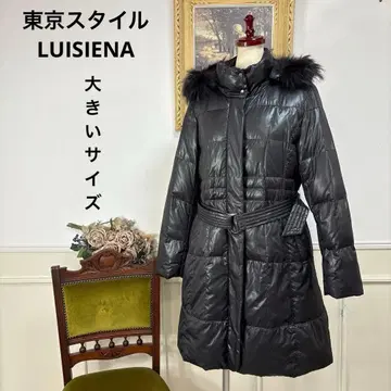 새상품급 빅 사이즈 도쿄 스타일 LUISIENA 다운 코트