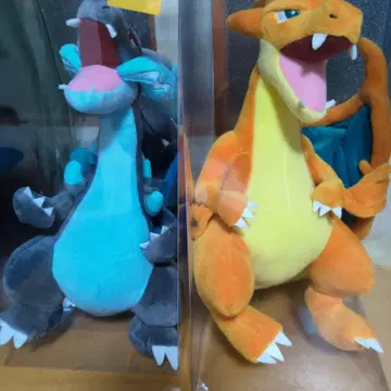 메가 리자몽 봉제 인형 XY 세트 1등 복권 포켓몬