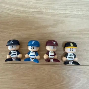 야구 선수 피규어 4체 세트
