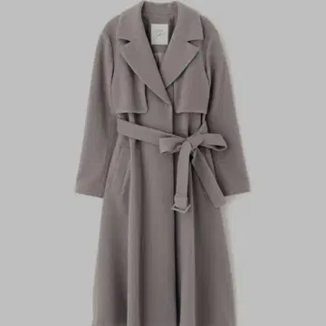 새상품급 질 바이 질 스튜어트 라이트 모사 울 트렌치코트