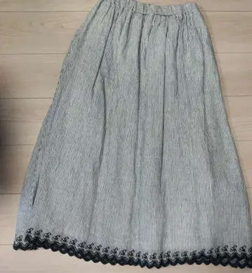 [ 사만사 모스모스 kazumi 콜라보 ] 스트라이프 플레어 스커트