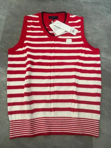 [ 새상품 미사용 ] 캘러웨이 스트라이프 니트 베스트