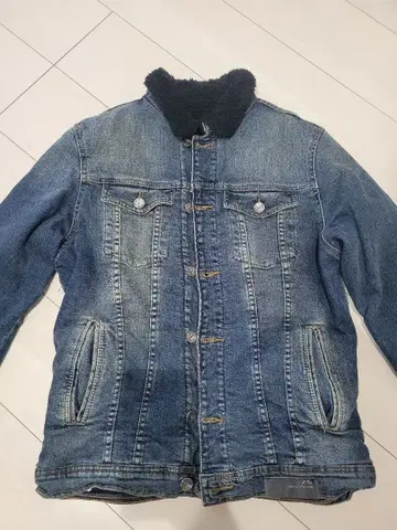 ZARA MAN 보아 부착 데님 자켓 슬림