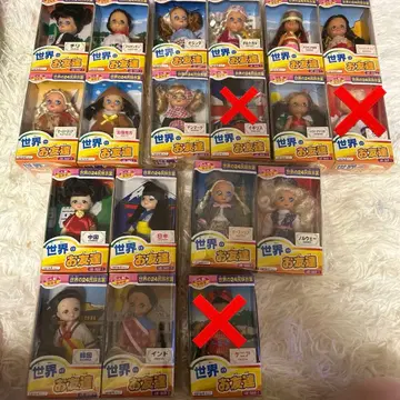 미개봉 새상품 다이소 즉시 완판 시리즈 세계의 친구 리카짱