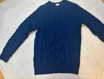 SHIPS 남성용 케이블 니트 스웨터 긴팔