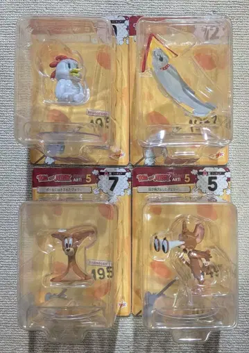 톰과 제리 Happy복권 A상 피규어 4종