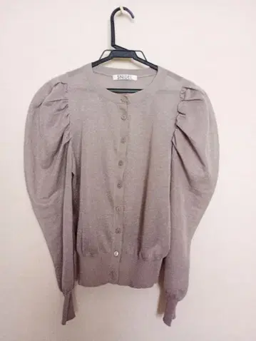 Snidel 가디건 프리 사이즈 퍼프 슬리브 스나이델