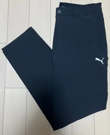 새상품급 PUMA 푸마골프 스트레치 안감 플리스 릴랙스 테이퍼드 팬츠