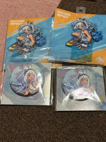 원신 무알라니 아크릴 스탠드 캔 배지