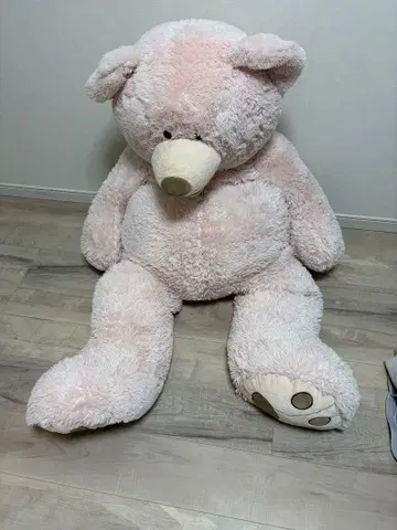 코스트코 곰 봉제 인형 핑크 135cm