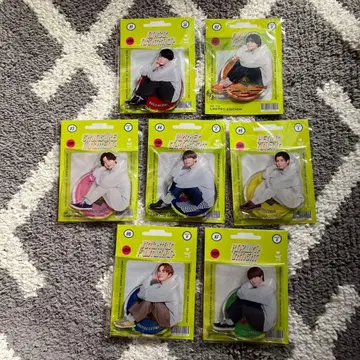 나니와단시 아크릴 스탠드 7개 세트