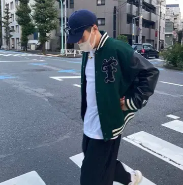 FFC x STARTER 콜라보 바시티 자켓