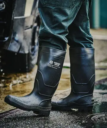 GORDON MILLER 방수 장화 M 사이즈 다크 그레이