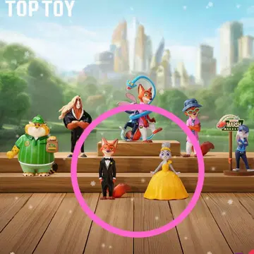 주토피아 닉 주디 2체 턱시도 이브닝 뉴저니