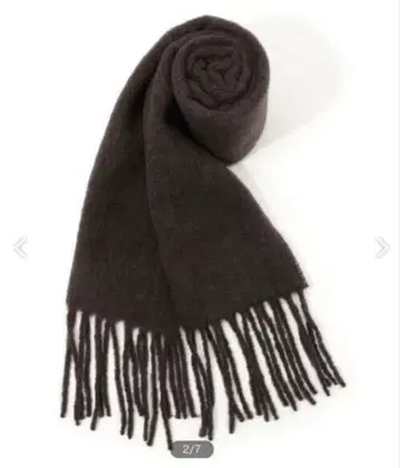 TOMORROWLAND 알파카 나일론 솔리드 롱 스톨