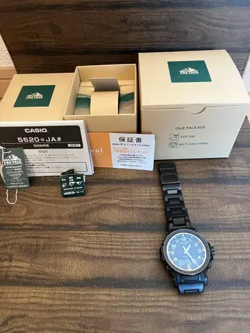 CASIO PROTREK 5620 손목시계 블랙