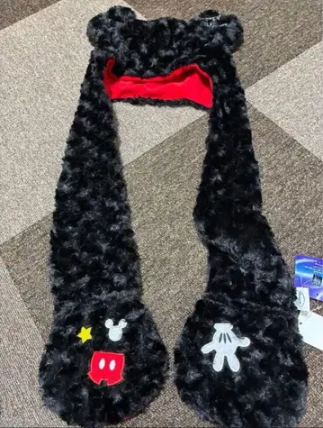 미키 머플러 캡