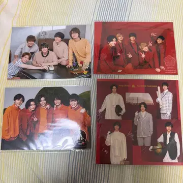 King & Prince 사진 세트 + 엽서