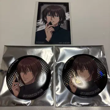 신 테니스의 왕자님 테니프리 이세탄 캔뱃지 레어 홀로 특전 후지 슈스케