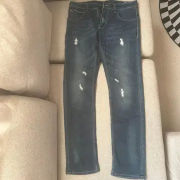 Lee 데미지 가공 데님 팬츠