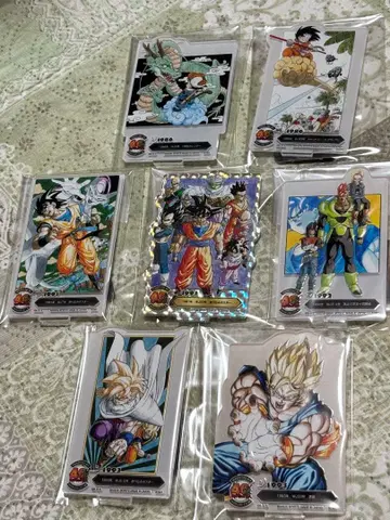 드래곤볼 1번 복권 F상 ACLLECT 7점 세트