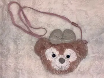 새상품급 디즈니씨 한정판 셰리 메이 패스 케이스 미니백 파우치