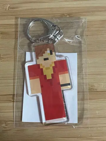 일상조 페인트 마인크래프트 아크릴 키링