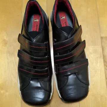 페라리 블랙 벨크로 스니커즈