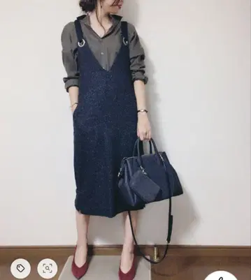 유나이티드 도쿄 네프 트위드 원피스