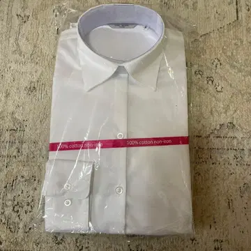 [ 새상품 ] LES MUES 100% 코튼 논아이론 셔츠 7호