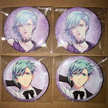 캐릭터 캔뱃지 4개 세트