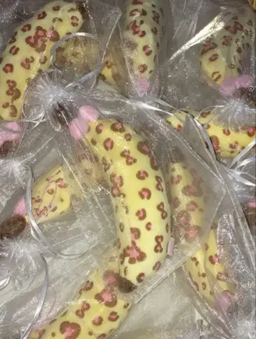 MAFAVARCHIVE 갸루 바나나 키링 스트랩 1개