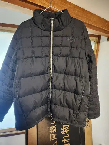 THE NORTH FACE 블랙 이너 다운 자켓 XL