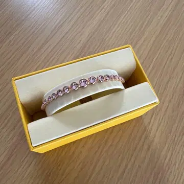 SWAROVSKI 로즈 골드 팔찌