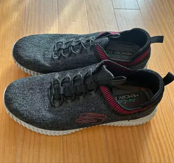 Skechers 메모리폼 스니커즈 그레이