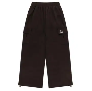 mucent 무센트 카고 팬츠 바지 맨투맨 브라운