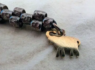 포메라토 DoDo 코끼리 골드 참 핸드폰 스트랩