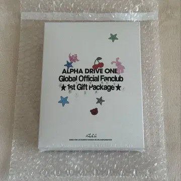 ALPHA DRIVE ONE 공식 FC 기프트 패키지 알도 원 ALD1