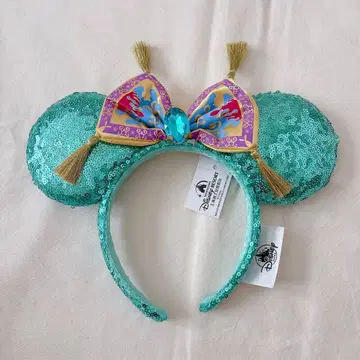 택 포함 새상품 상하이 디즈니 알라딘 재스민 머리띠