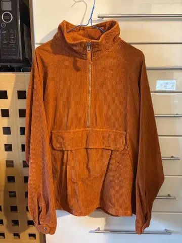 POP TRADING COMPANY 오렌지 코듀로이 자켓