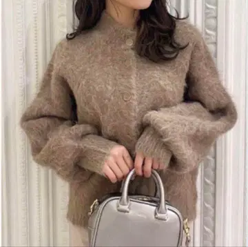 SNIDEL 스나이델 비쥬 버튼 가디건