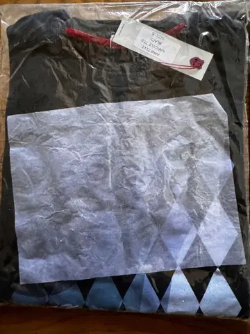 k-swiss 블랙 T셔츠 다이아몬드 패턴 벌새 2개 세트