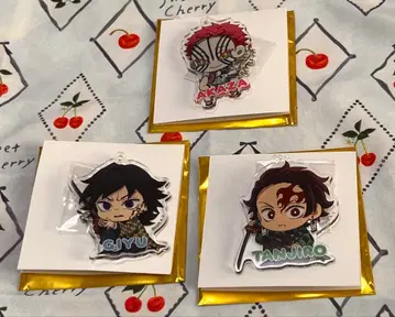 귀멸의 칼날 아크릴 키링 컬렉션 카마도 탄지로, 토미오카 기유, 아카자